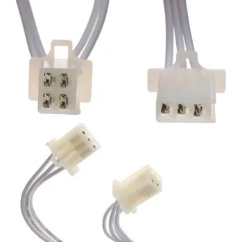 Elektroinstalace pro motocykl Konektory k CDI jednotce hranatý samec - opravný 4+3 pin