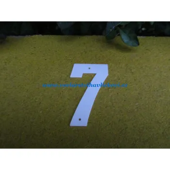 Čísla na úly 7 (Číslo na úl plastové)