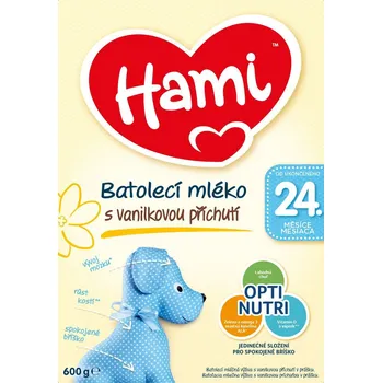 Kojenecká výživa Recenze Nutricia Hami 24+ vanilka