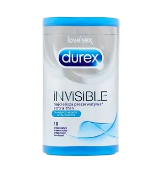 Kondom Durex Invisible Extra Sensitive 10 ks
