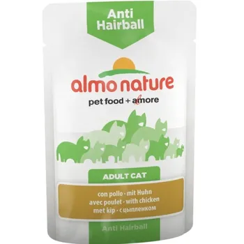 Krmivo pro kočku Almo Nature Functional Anti-Hairball kuře kapsička 70 g