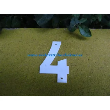 Čísla na úly 4 (Číslo na úl plastové)