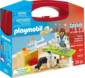 Stavebnice Playmobil Playmobil 5653 Návštěva u veterináře