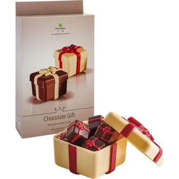 Forma na pečení Forma na čokoládu PE (dárková krabička 110g) 2 tvary/forma, 2 formy