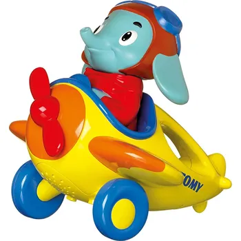 Tomy Slůně v letadle