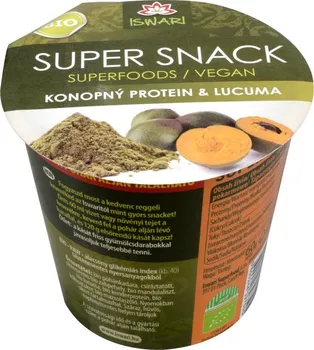 Superpotravina Iswari BIO SuperSnack konopný protein a lucuma 60 g