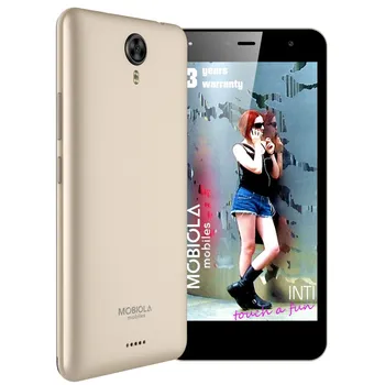 Mobilní telefon Mobiola INTI 16 GB Dual SIM zlatý