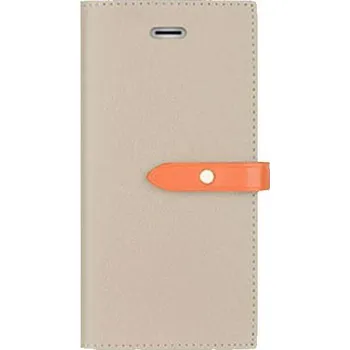 Pouzdro na mobilní telefon Mercury Pouzdro / kryt pro iPhone 6 / 6S - Mercury, Romance Diary GREY/ORANGE