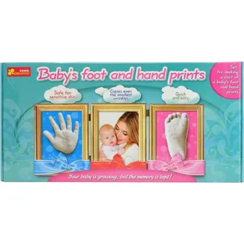 Dekorace do dětského pokoje Otisky ručičky a nožičky