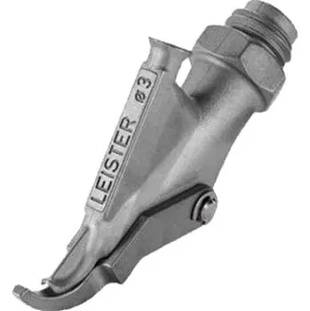 Svářečka Kulatá tryska LEISTER 3 mm se stehovacím ramínkem (M 14) (Kulatá šroubovací (stehovací) tryska 3 mm se závitem M 14)