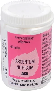 Homeopatikum Rosen Pharma AKH Argentum Nitricum 60 tbl.