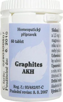 Homeopatikum Rosen Pharma AKH Graphites 60 tbl.