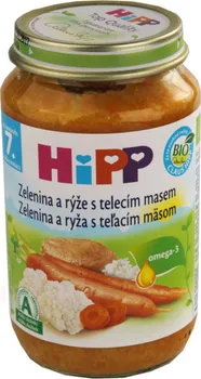 HIPP Junior Menu zelenina a rýže s telecím masem 220 g