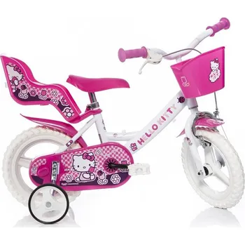 Dětské kolo Dino Bikes 12" Hello Kitty 124RLHK