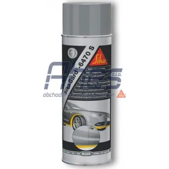 Barva ve spreji SikaGard®-6470 S 500ml, Barva černá