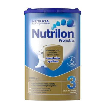 Kojenecká výživa Nutricia Nutrilon 3 Pronatura 2 x 800 g