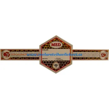 Speciální papír Etiketa MED na sklenice (Samolepka na sklenice)