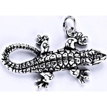 Přívěsek Stříbrný přívěšek, ještěrka, přívěšek ze stříbra, P 940