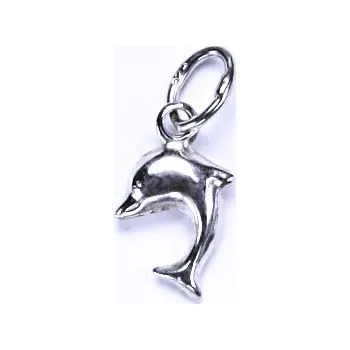 Přívěsek Stříbrný přívěšek delfín - P 726