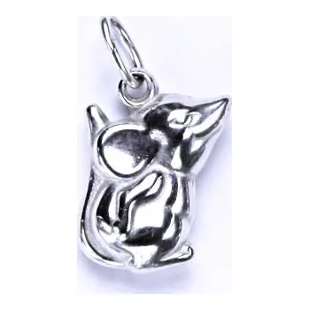Přívěsek Stříbrný přívěšek 925/1000, myška P 764