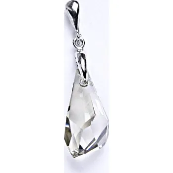 Přívěsek Stříbrný přívěšek s krystalem Swarovski silver shade,šperk,přívěšek ze stříbra, P 1313/22