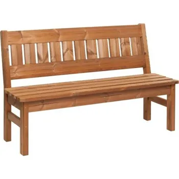 Zahradní lavice Lavice LV2 145 členěné opěradlo (Zahradní nábytek THERMOWOOD)