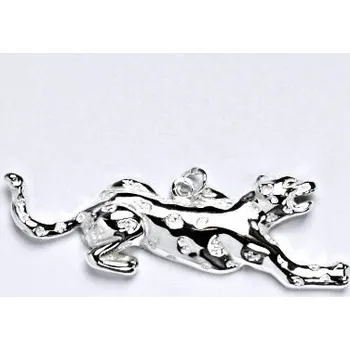 Přívěsek Stříbrný přívěsek, jaguar, přívěsek ze stříbra, P 1000