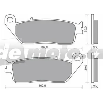 Brzdová destička Triumph Thunderbird 1600 1995-2003 brzdové destičky přední M-LINE