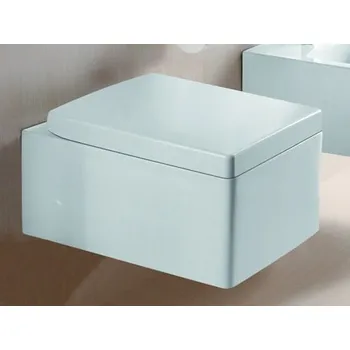 Klozet CUBE závěsný klozet (Nano úprava) (CUBE závěsný klozet bílá glazura)