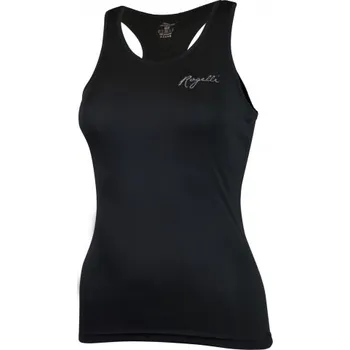 Dámské sportovní funkční tílko Rogelli BASIC z hladkého materiálu, černé Velikost: M