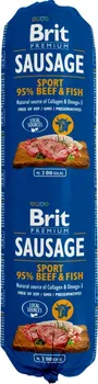 Krmivo pro psa Brit Premium Sausage Beef & Fish-Sport formula 800 g