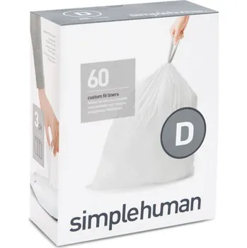 Pytle na odpadky Simplehuman D 60 ks 20 l