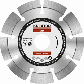Řezný kotouč Kreator Exprt KRT087100 115 mm