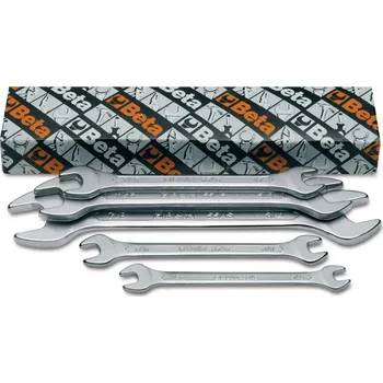 Klíč SADA PLOCHÝCH KLÍČŮ OBOUSTRANNÝCH PALCOVÝCH INCH-MODEL 55AS/5 5 KS (SADA PLOCHÝCH KLÍČŮ OBOUSTRANNÝCH PALCOVÝCH INCH-MODEL 55AS/5 5 KS 5/16-7/8'', V KARTONU'')