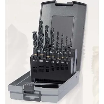 Vrták Sada GUHRING M3-M12 VAP HSSE (+ vrtáky) šr. drážka (Sada GUHRING M3-M12 VAP HSSE (+ vrtáky) šr. drážka)