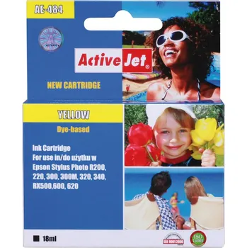 Počítač Activejet Epson T0484 žlutá, kompatibilní