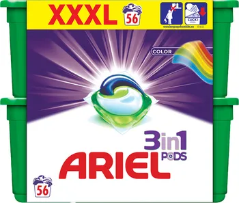 Tableta na praní Ariel Active Gel Color gelové kapsle 56 tablet
