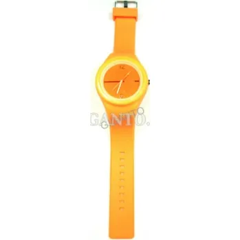 Hodinky GNT Moderní silikonové hodinky JELLY orange