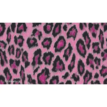 Tapeta Gekkofix Samolepící fólie decor, Růžový leopard Varianta: Růžový leopard, šíře 45cm,návin 15m