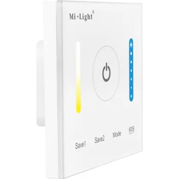 vypínač Nástěnný ovladač Mi-Light P2 pro CCT LED pásky | 12-24V | 15A |