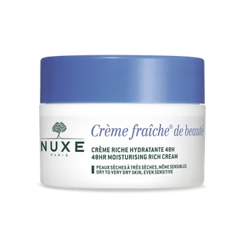 Pleťový krém NUXE Creme Fraiche de Beauté 48HR Moisturising Rich hydratační krém