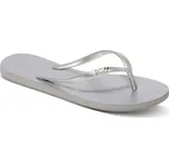 roxy Dámské žabky viva iv silver - sil