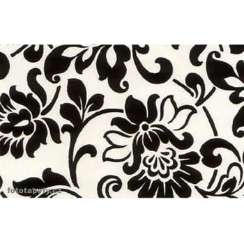 Gekkofix Samolepící fólie Decor, Heritage - black&white Varianta: Heritage-black&white, šíře 90cm, balení 15m