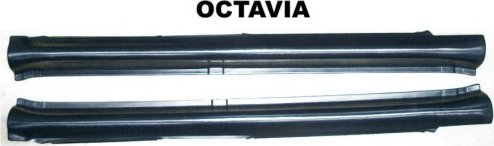 Plastové prahy Škoda Octavia I - 2 kusy Kvalitní jemný desén (Kvalitní provedení)