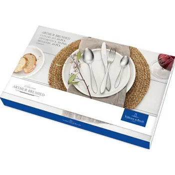 Příbor Villeroy & Boch Arthur brushed sada příborů, matné, 24 ks 12-6394-9037