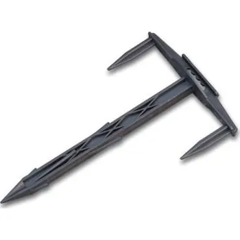 Mulčovací textilie GNT Upevňovací, kotvící kolík pro mulčovací textilie, trojzub 170/100 mm od 5 kč/ks