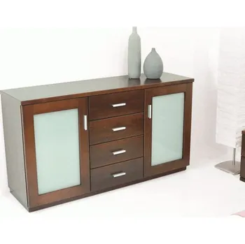 Komoda Komoda K6 - dub Moření: D0, Úchyty: Úchyt - kód 12619, Typ pojezdu: Soft close/tip on