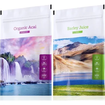 Přírodní produkt Energy Acai Pure powder 100 g + Barley Juice tabs 200 tablet