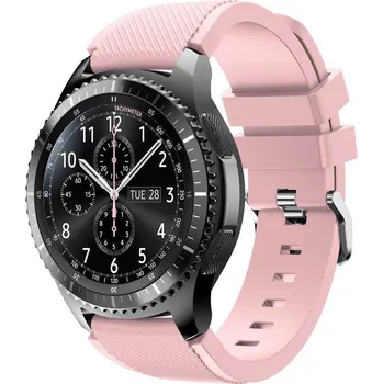 Příslušenství k chytrým hodinkám eses Silikonový řemínek - Světle růžový, 22 mm