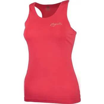 Dámská móda Dámské sportovní funkční tílko Rogelli BASIC z hladkého materiálu, reflexní růžové Velikost: XL